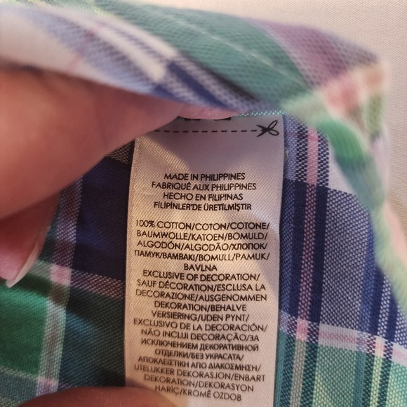 Ralph Lauren Men's Size Large Long-Sleeve Plaid See Description Preppy - Picture 3 of 8